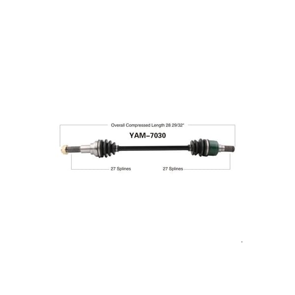 Wide Open OE Replacement CV Axle for YAM REAR VIKING/WOLVERINE YAM-7030 - main